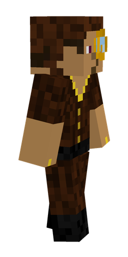 Black skin: body, right side render