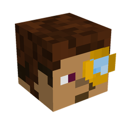 Black skin: head render