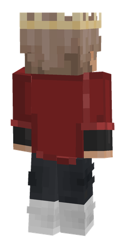 Black skin: body, back render