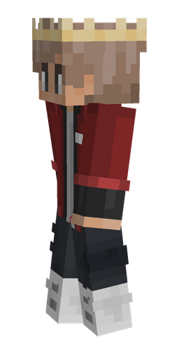 Black skin: body, left side render
