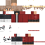 Black skin: raw texture render