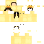 Classic skin: raw texture render