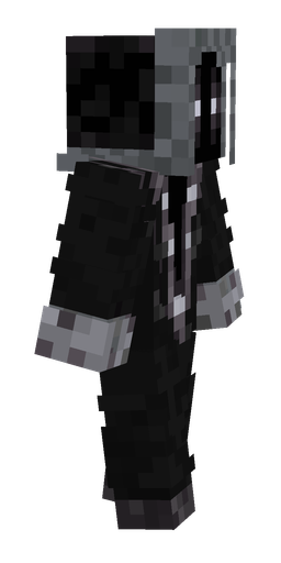 Black skin: body, right side render