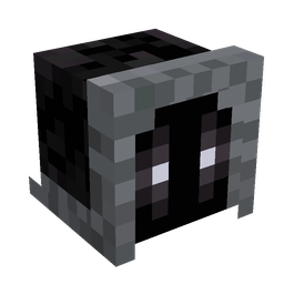 Black skin: head render
