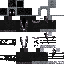 Black skin: raw texture render