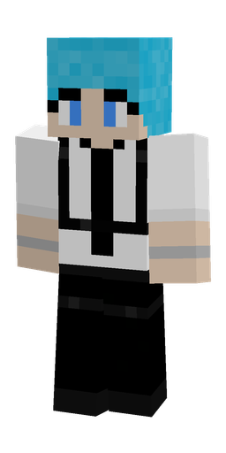 Black skin: body, front render
