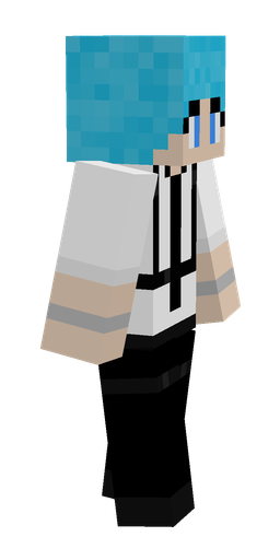 Black skin: body, right side render