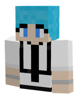 Black skin: bust render