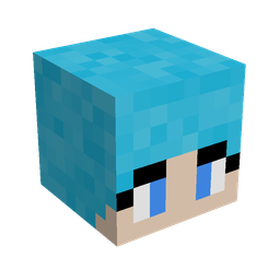 Black skin: head render