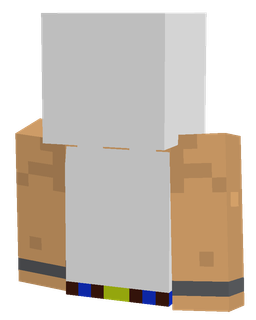 Blue skin: bust render