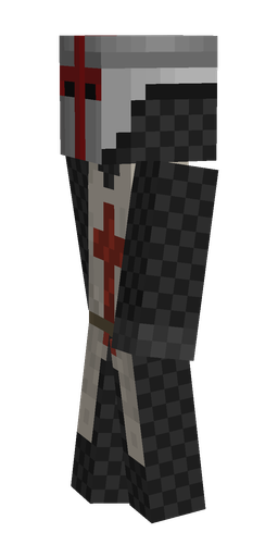 Black skin: body, left side render