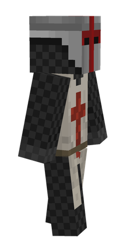 Black skin: body, right side render