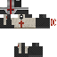 Black skin: raw texture render