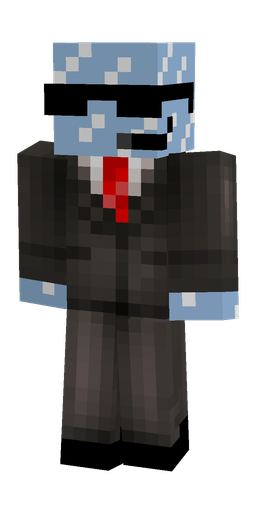 Black skin: body, front render