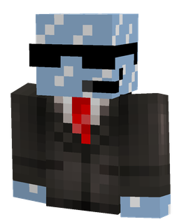 Black skin: bust render