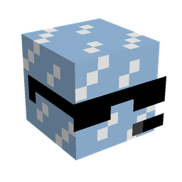 Black skin: head render