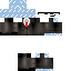 Black skin: raw texture render