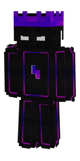 Black skin: body, front render