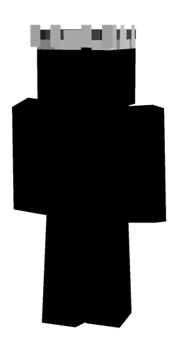 Black skin: body, back render
