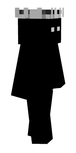 Black skin: body, right side render