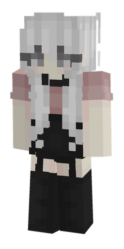 Black skin: body, front render