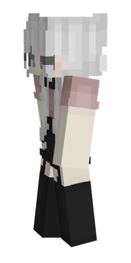 Black skin: body, left side render