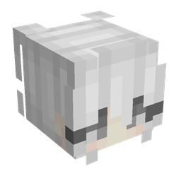Black skin: head render