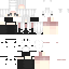 Black skin: raw texture render