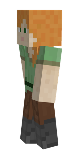 Classic skin: body, left side render