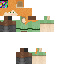 Classic skin: raw texture render