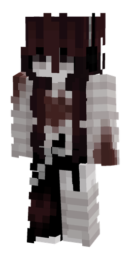 Black skin: body, front render
