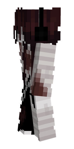 Black skin: body, left side render