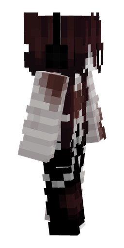 Black skin: body, right side render