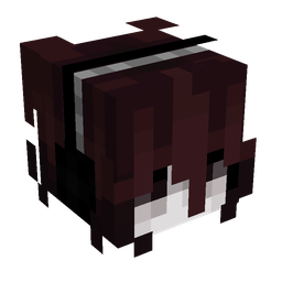 Black skin: head render