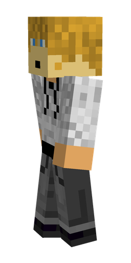 Black skin: body, left side render