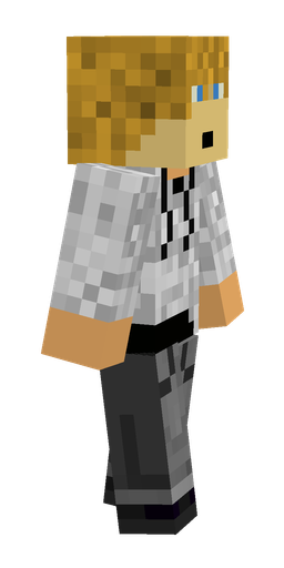 Black skin: body, right side render