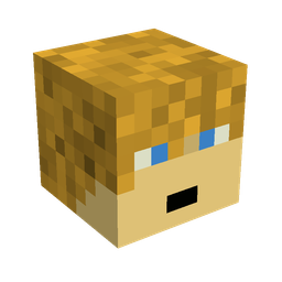 Black skin: head render