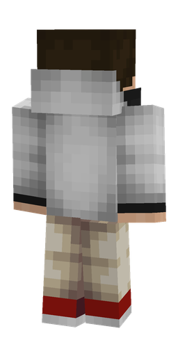 Classic skin: body, back render