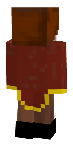 Brown skin: body, back render