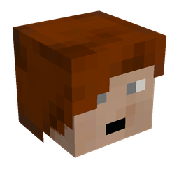 Brown skin: head render