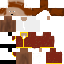 Brown skin: raw texture render