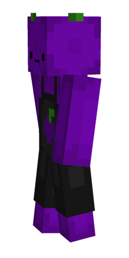 Black skin: body, left side render