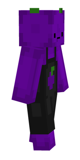 Black skin: body, right side render