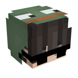 Black skin: head render