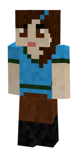 Black skin: body, front render
