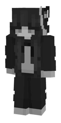 Black skin: body, front render
