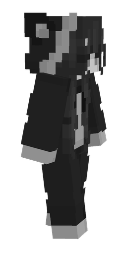 Black skin: body, right side render