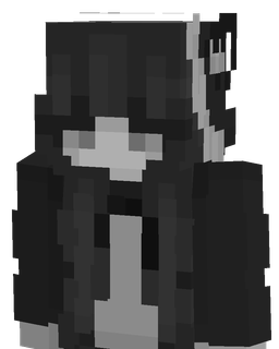 Black skin: bust render