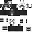 Black skin: raw texture render