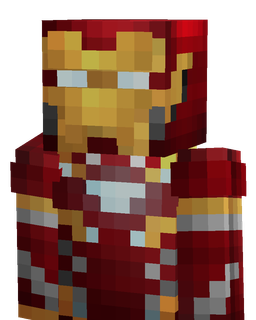 Red skin: bust render